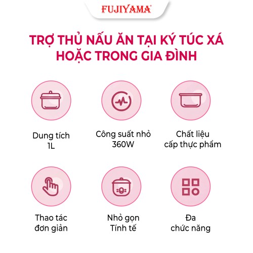 Nồi cơm mini đa năng FRC-1510